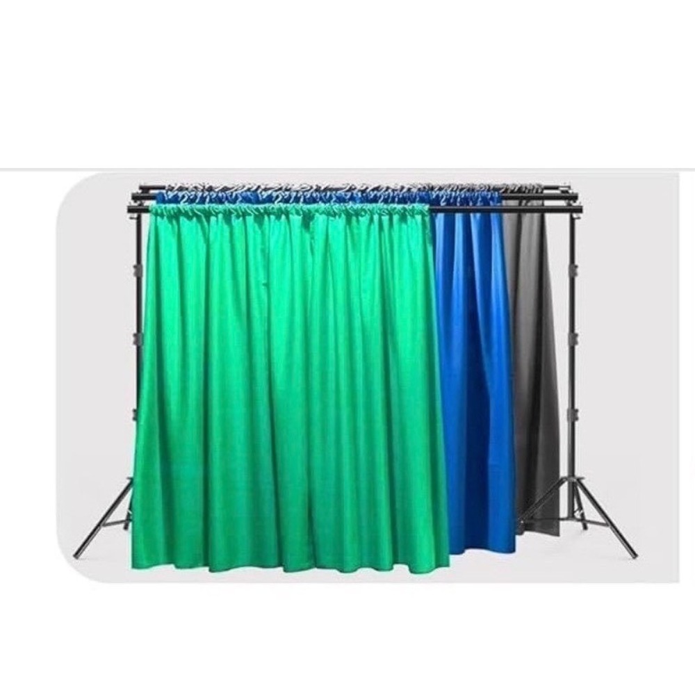 Adjustable Photography Backdrop Stand Kit 10ft Wide for Studio Photo Video